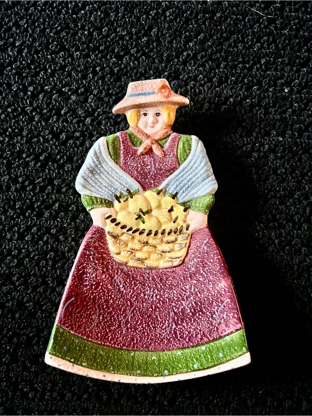 Carol Enders Ceramic Dish / Spoon Rest